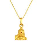 Joyalukkas 22KT Yellow Gold Pendant for Girls