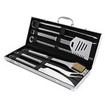 7-Piece Stainless-Steel BBQ Cooking