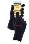 Cycling Sport Running Gloves Touch Screen Tech by Sundried - Breathable Bamboo Non-slip Silicone Gel, Black, M