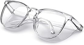 Stylish Safety Glasses, Clear Anti-