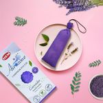HEM Airozone Lavender Camphor Pouch | Air Freshener for Car, Wardrobe, Drawers, Kitchen & Travel Bags | Floral Aroma for Purification & Insect Repellent | Pack of 1-60g Each