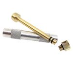 bnf® Outdoor Emergency Metal Fire Piston Camping Survival Tool Silver|Sporting Goods | Outdoor Sports |Fire Starters|1X Fire Piston