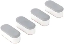 LUXE Bidet 4 piece Universal Toilet Seat Bumper Kit, comes with Strong Adhesive