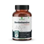 ZESPO Benfotiamine 450mg - Metabolic Support, Nerve Health & Cellular Function - High Potency B1 Vitamin Supplement - Healthy Metabolism