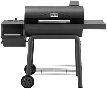 Feasto Heavy-Duty 30-Inch Charcoal Grill with Offset Smoker Grill