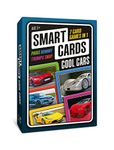 100 PICS SMART CARDS Cars, Gift, Stocking Filler, Travel Card Game, 7 games in 1, Pairs, Snap, Trumps, Rummy, Memory Quiz, Trivia, Age 5+, 1-8 Players