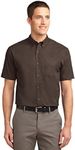 Port Authority Short Sleeve Easy Care Shirt (S508) X-S Coffee bean