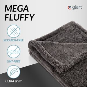 Glart XXL Car Drying Cloth – Premium Microfiber 60x40cm Towel