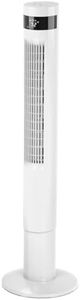 Antarctic Star Tower Fan 85°Oscillating Fan Quiet Cooling 12H Timer Remote Control Bladeless Electric 3 Speeds Wind 3 Modes, 42INCH, WHITE