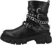 Dockers by Gerli Women's 49pu205 Fashion Boot, Black, 8 UK