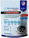 Drain Fly Killer Powder – Eliminates Drain Flies, Fruit Flies & Gnats – Fast-Acting Treatment for Sinks, Drains & Showers - Septic Safe & Made in USA