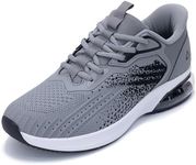 JARLIF Men's Lightweight Athletic Running Shoes Breathable Sport Air Fitness Gym Jogging Sneakers (Size 6.5-12.5)