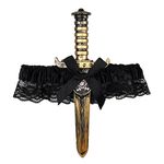 MEISH Pirate Knife Garter Fancy Dress Halloween Costume Accessories for Cosplay Party Masquerade Ball