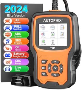 AUTOPHIX 7910 Enhanced Full Systems Diagnostic Scan Tool Compatible with BMW All Special Functions OBD2 Scanner Auto Fault Code Reader Battery Registration Tool [2024 New Version]