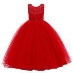 Red Toddler Formal Gown