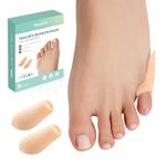 Welnove Tailor's Bunion Corrector Pads - 8 Pack Pinky Toe Protector, Bunion Corrector with Separator for Women Men, Gel Bunion Shield for Foot Pain Relief, Beige(Regular Pads)