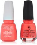 China Glaze Gelaze Tips and Toes Nail Polish, Thistle Do Nicely, 2 Count