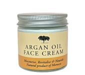 Truly Moroccan 50ml Organic Argan Oil Face Cream & Moisturiser - Anti Wrinkle Face Cream Infused With Moroccan Argan Oil - Revitalises and Softens, Addressing Wrinkles and Dry Skin Concerns