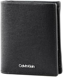 Calvin Klein CK Median Trifold 6CC W/Coin Chester Brown