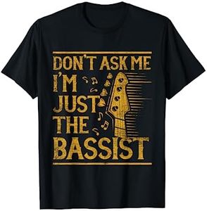 Sono Bassista Idea Regalo Chitarra Basso Maglietta