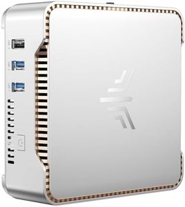 NiPoGi Mini PC 1024GB (1TB) M.2 SSD 16GB DDR4, 12a generazione Ιntel Alder Lake-Ν95 (fino a 3, 40GHz) Mini computer desktop, 2, 5'' SATA SSD, 2xHMDI+VGA 4K Triple Display per Scuola/Casa/Ufficio