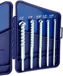 Irwin Tools 61170 Tungsten Carbide Masonry Drill Bit Set, 5 Piece