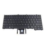 LeFix US English Backlit with Mouse Pointer Keyboard Compatible with Dell Latitude E7240 E7440 04W6PV 4W6PV