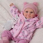 BABESIDE Realistic Reborn-Baby Dolls 20inch Newborn Baby Dolls Lifelike Babies Dolls for Girls Soft Body Baby Doll Look Like Real Life Reborn Toddler Dolls Open Eyes