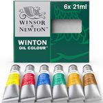 Winsor & Newton Winton Oil Color - 21ml, Set of 6 Tubes