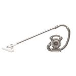 Black+Decker PD1820LF-GB 18V Lithium ion Dust Buster Flexi Hand Vacuum Cleaner with Floor Extension Kit - Dark Titanium/Chrome (5-Piece), Grey (PD1820LF-QW)