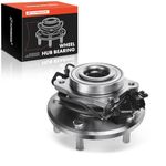 A-Premium Rear Wheel Bearing Hub Assembly Compatible with Dodge Journey 2009-2018 w/ABS 5-Lug