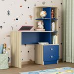 Wakefit Study Table for Kids | 1 Year Warranty | Study Table, Study Table for Students For Kids 5-12 Years, Kids Study Table, Writing Table for Kids, Diwali Gifts - Paw (Moldau Acacia), Matte, Wooden