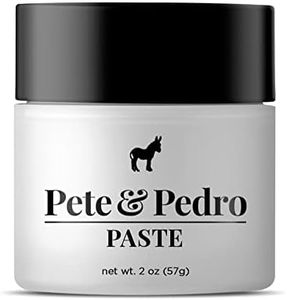 Pete & Pedro HAIR PASTE – Men’s Hair Paste with Medium Hold & Medium Shine | Semi Matte Finish Texturizing Styling Cream For Men, Great For Medium & Longer Hair | As Seen on Shark Tank, 2 oz.