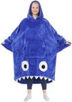 Waitu Shark Hoodie Blanket for Adul