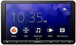 Sony Car Stereo XAV-AX8100 22.7 cm (8.95 inch) Large Screen Digital Media Receiver with HDMI, Bluetooth, Android Auto, Apple Car Play, WebLink™ Cast, PRE Out - 3 x 5V, Output Power - 55W x 4