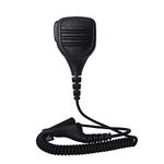 HYS IP54 Waterproof Speaker Mic/Shoulder Microphone with Reinforced Cable for APX4000 APX6000 APX7000 XPR6350 XPR6550 XPR7350 XPR7550 APX 4000 6000 7000 8000 XPR 7550 7350 6550 6350