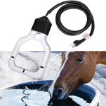 150W Submersible Bird Bath Heater- Chicken Duck Water Heater- Farm De-icer - Cast Aluminum Submergible Water De-Icer for Winter Livestock, Poultry, Animal, Birds Drinking