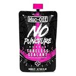 Muc-Off No Puncture Hassle Tubeless Sealant, 140ml - Tubeless Tyre Sealant for Bicycle Puncture Repair - Bike Tyre Sealant for MTB/Road/Gravel Bikes