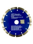 Jon Bhandari Tools 6 inch Premium Segmented Diamond Cutting Blade for Marble, Granite, Tiles & Stones | 150mm Stone Cutter Blade for Angle Grinder | Heavy-Duty Blade for Wet & Dry Cutting (1pc)
