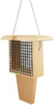 Coveside Wooden Food Container Woodpecker Bird Feeder