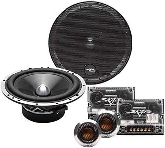 Skar Audio SPX-65C 6.5" 2-Way High Performance Component Speaker System - Set of 2