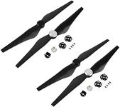 ZEZEFUFU 2 Pairs Carbon Fiber Propellers 1345 CW+CCW with Installation Mount Kits for DJI Inspire 1 Drone Accessories