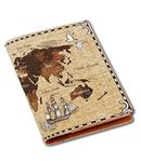 FASHION DUET Printed Leather Passport Case/Card/Travel Document Holder for Travel Use,Compact Passport Cover/Holder for Men's & Women, Multicolor