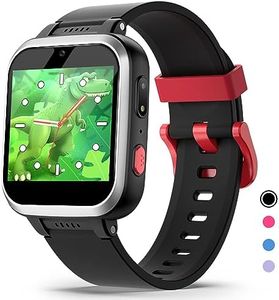 meoonley Kids Smart Watch with Puzzle Games HD Touch Screen Camera Video Music Player Pedometer Alarm Clock Flashlight Fashion Kids Smartwatch Gift for 6-13 Years Old Boys Girls Toys