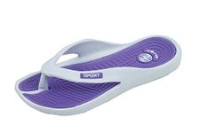 Women's Casual Beach Wear Flip Flops,11 B(M) US,Purple