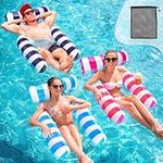 Inflatable Pool Float Hammock for A