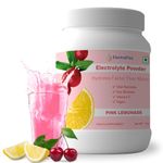 ElectroFizz Electrolyte Powder 100 servings | Electrolyte Powder with Probiotics & Vitamin C | Instant Energy Drink for Workout for Men & Women- 1 Kg Jar Pack (Pink Lemonade)