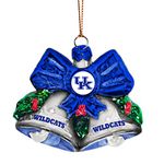 NCAA Kentucky Wildcats Glitter Bells Ornament