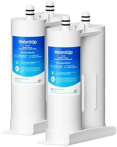 Waterdrop Replacement for EWF01®, FC-300, FC300, EFF-6018A, 241988703 Refrigerator Water Filter, 2 Filters