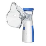 Portable Nebulizer Machine for Adults & Kids - Easy-to-Use Handheld Nebuliser with Mouthpiece & 2 Masks for Home & Travel